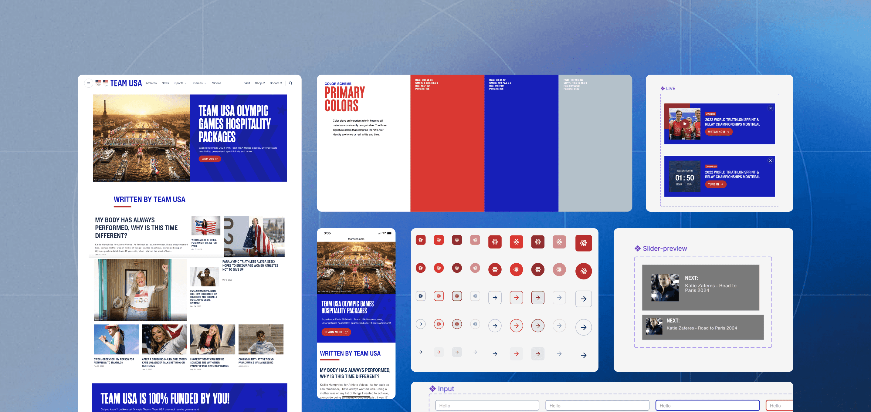 TeamUSA design system
